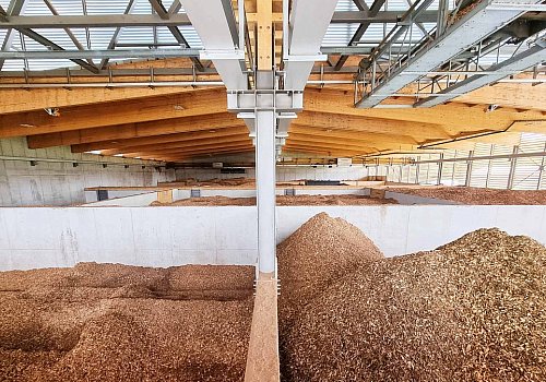 Restholz für Energiegewinnung