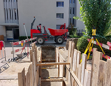 Erfolgreicher Anschluss ans Fernwärmenetz